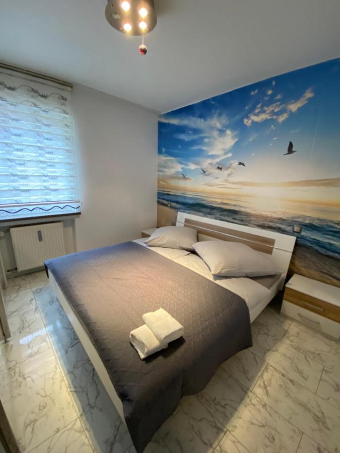 4 Zw M. Blick V. Balkon Auf Lech Apartment เอาก์สเบิร์ก ภายนอก รูปภาพ